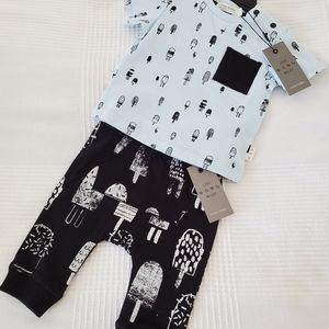 Brand new two piece set baby boy miles baby